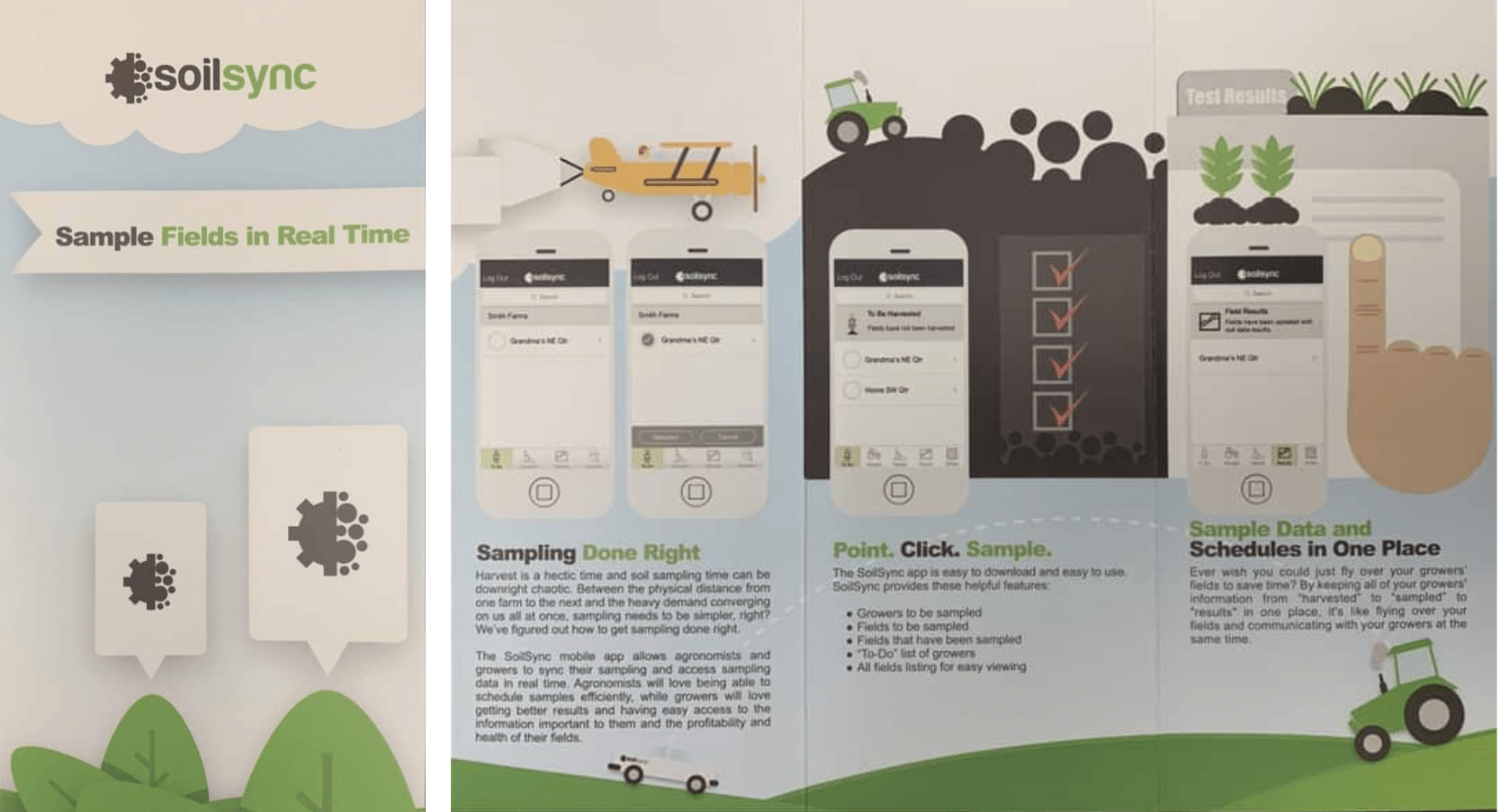 Agveris' SoilSync mobile app